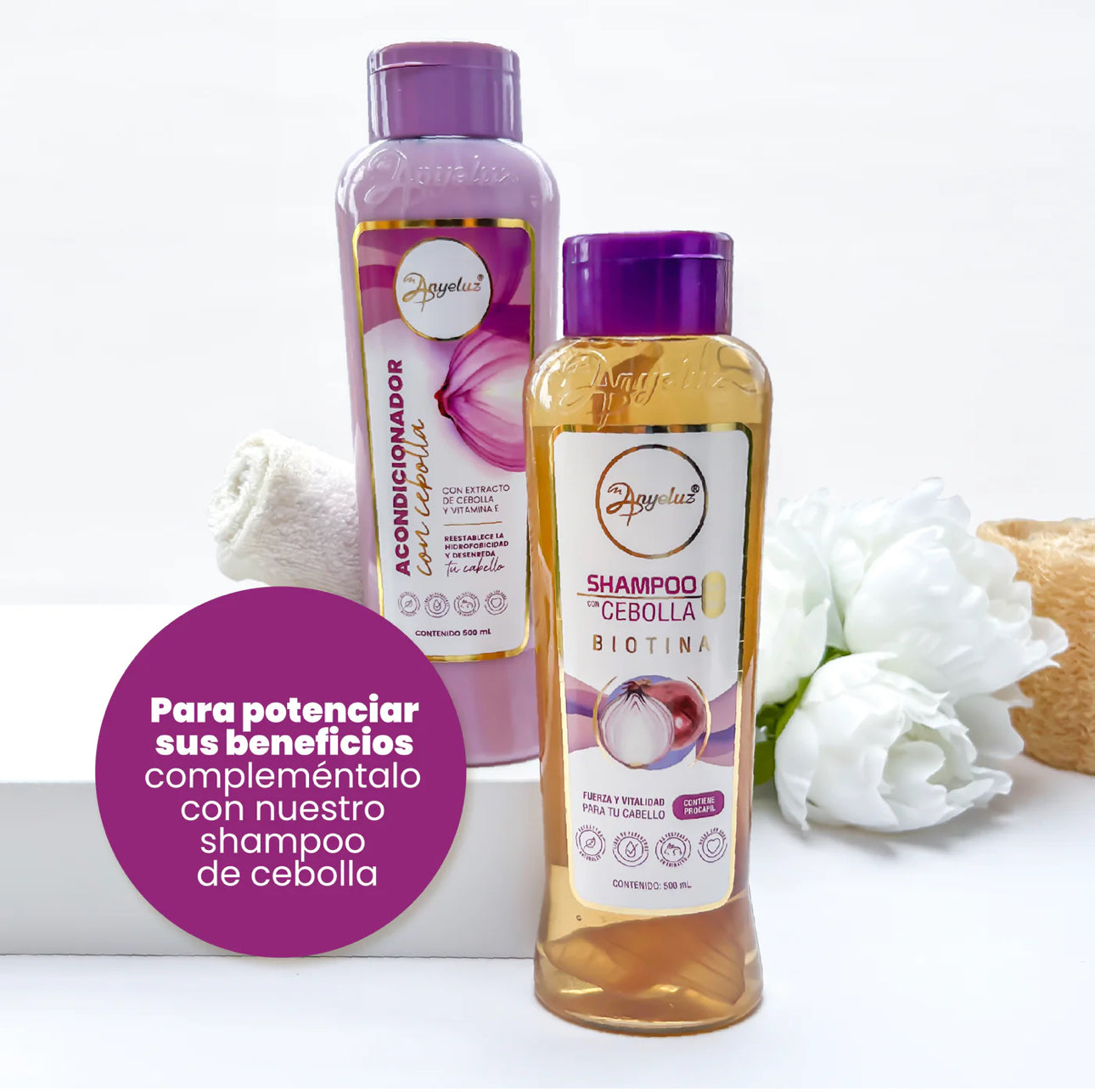 ACONDICIONADOR CON CEBOLLA